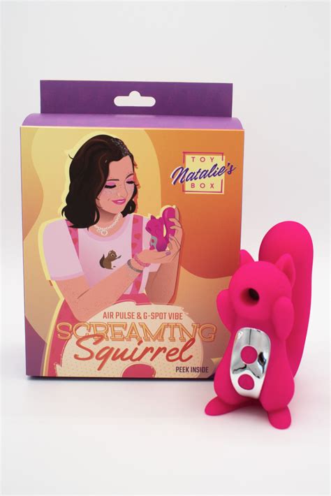 the squirrel sex toy|Screaming Squirrel Air Pulsation Clitoral and G Spot Vibrator